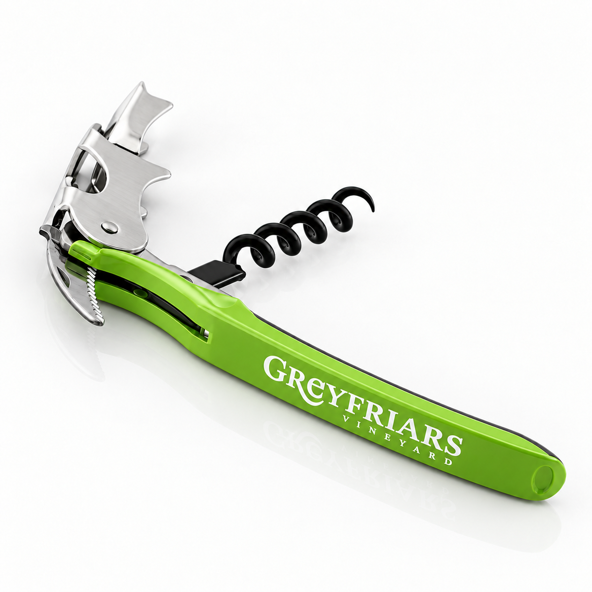 Corkscrew and bottle opener